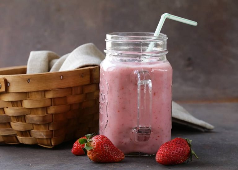 Receta-de-Jugo-de-Fresa-con-Leche