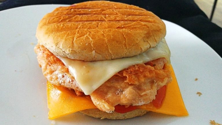 Hamburguesa-de-pollo-casera